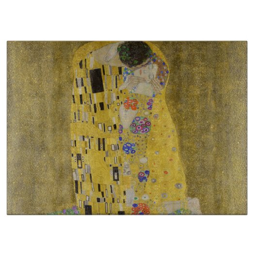 Gustav Klimt - The Kiss Snijplank (Voorkant)