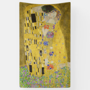 Gustav Klimt - The Kiss Spandoek