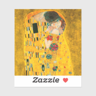 Gustav Klimt The Kiss Sticker