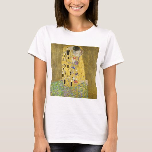 Gustav Klimt The Kiss T-shirt (Voorkant)