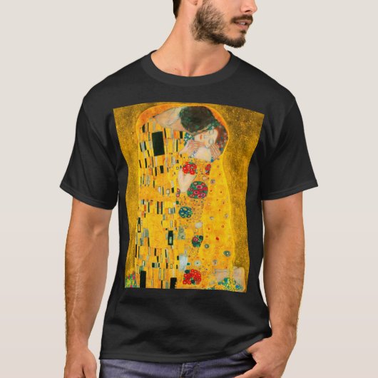 Gustav Klimt The Kiss T-shirt (Voorkant)