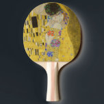 Gustav Klimt - The Kiss Tafeltennisbatje<br><div class="desc">The Kiss / Der Kuss - Gustav Klimt in 1907-1908</div>