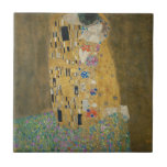 Gustav Klimt - The Kiss Tegeltje<br><div class="desc">Bekend schilderij van Gustav Klimt. De Kus is een van de grootste romantische schilderijen en een groot geschenk voor Valentijnsdag en andere romantische gelegenheden. Verbazingwekkend meesterwerk en geweldig werk van Gustav Klimt.</div>