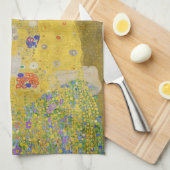 Gustav Klimt - The Kiss Theedoek (Quarter Fold)