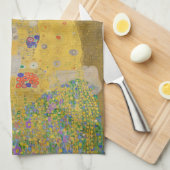 Gustav Klimt The Kiss Theedoek (Quarter Fold)