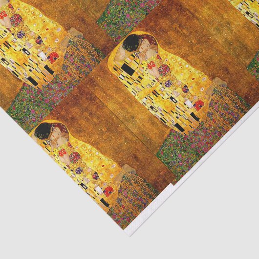 Gustav Klimt, The Kiss, Tissuepapier (Detail)