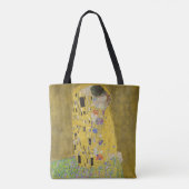 Gustav Klimt - The Kiss Tote Bag (Achterkant)