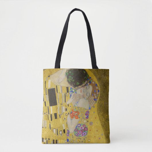 Gustav Klimt - The Kiss Tote Bag (Voorkant)