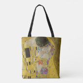 Gustav Klimt - The Kiss Tote Bag (Achterkant)