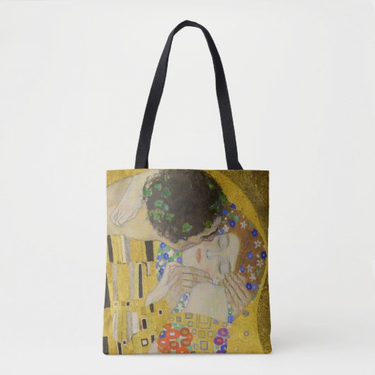Gustav Klimt - The Kiss Tote Bag (Voorkant)