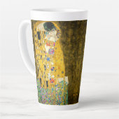 Gustav Klimt - The Kiss / Valentine's Day Latte Mok (Linkerhoek)
