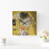 Gustav Klimt - The Kiss Vierkante Klok (Huis)