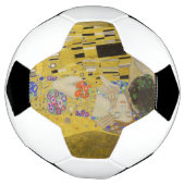 Gustav Klimt - The Kiss Voetbal (Gedraaid)