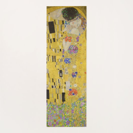 Gustav Klimt - The Kiss Yogamat (Achterkant)