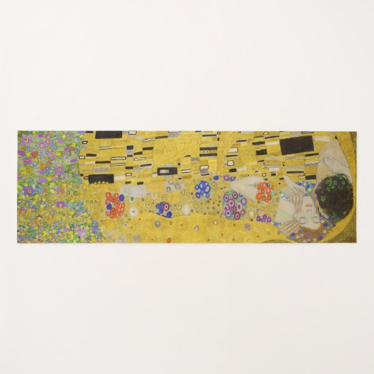 Gustav Klimt - The Kiss Yogamat (Voorkant (horizontaal))