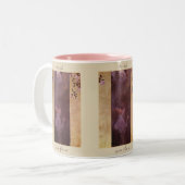 Gustav Klimt The Love 1895 Tweekleurige Koffiemok (Voorkant links)