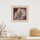 Gustav Klimt The Maidens 1912-1913 Poster Print (Keuken)