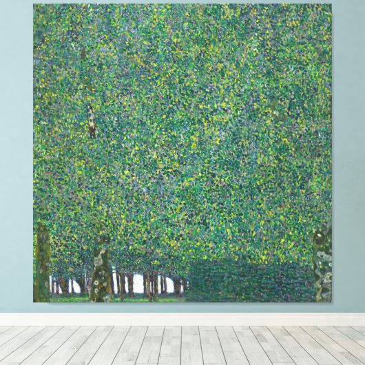 Gustav Klimt - The Park Canvas Afdruk (Insitu (Houten vloer))