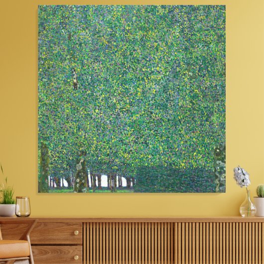 Gustav Klimt - The Park Canvas Afdruk (Insitu (Woonkamer))