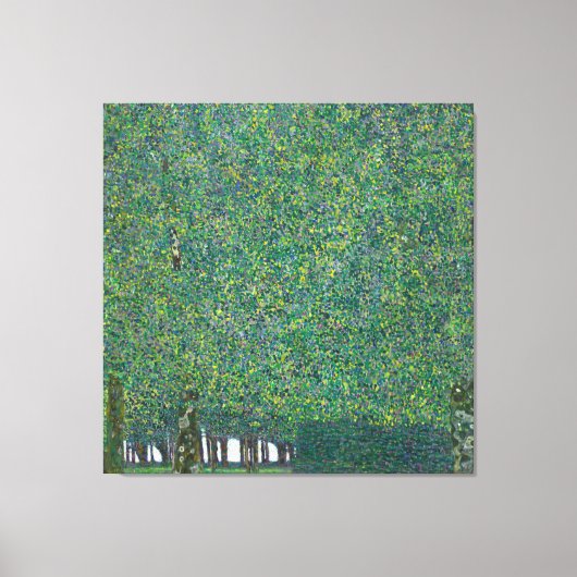 Gustav Klimt - The Park Canvas Afdruk (Voorkant)