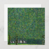 Gustav Klimt - The Park Kaart (Voorkant / Achterkant)