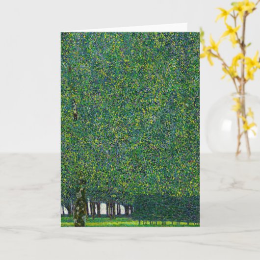 Gustav Klimt - The Park Kaart (Gele Bloem)