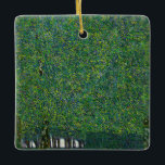 Gustav Klimt - The Park Keramisch Ornament<br><div class="desc">The Park - Gustav Klimt, Oil on Canvas, 1910</div>