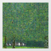 Gustav Klimt - The Park Raamsticker (Vel)