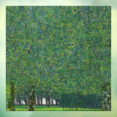 Gustav Klimt - The Park Raamsticker (Vel 3)