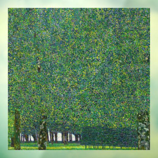 Gustav Klimt - The Park Raamsticker (Vel 3)