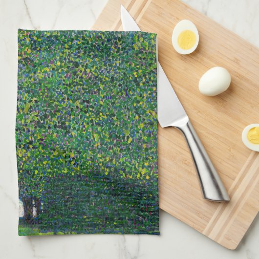 Gustav Klimt - The Park Theedoek (Quarter Fold)