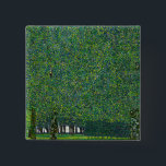 Gustav Klimt - The Park Vierkante Button 5,1 Cm<br><div class="desc">The Park - Gustav Klimt,  Oil on Canvas,  1910</div>