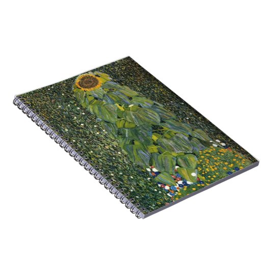 Gustav Klimt- The Sunflower Notitieboek (Rechterzijde)