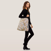 Gustav Klimt The Tree Art , nieuveau Crossbody Tas (Op model)