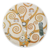 Gustav Klimt The Tree Art , nieuveau Keramische Knop (Voorkant)