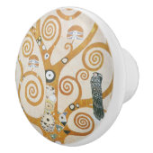 Gustav Klimt The Tree Art , nieuveau Keramische Knop (Rechts)