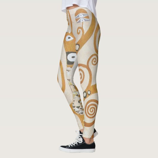 Gustav Klimt The Tree Art , nieuveau Leggings (Links)