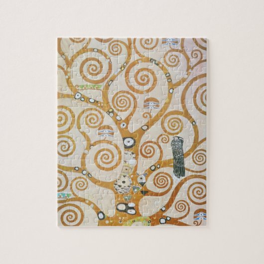 Gustav Klimt The Tree Art , nieuveau Legpuzzel (Verticaal)