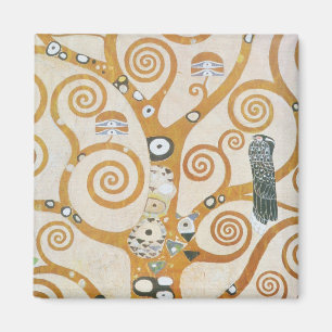 Gustav Klimt The Tree Art , nieuveau Magneet
