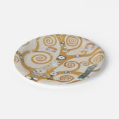 Gustav Klimt The Tree Art , nieuveau Papieren Bordje (Gekanteld)