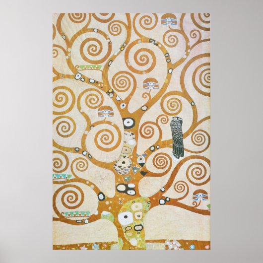 Gustav Klimt The Tree Art , nieuveau Poster (Voorkant)
