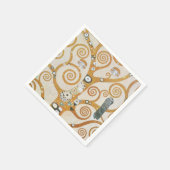 Gustav Klimt The Tree Art , nieuveau Servetten (Hoek)