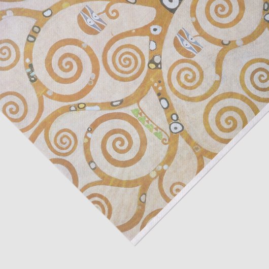 Gustav Klimt The Tree Art , nieuveau Tissuepapier (Detail)