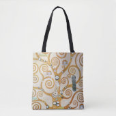 Gustav Klimt The Tree Art , nieuveau Tote Bag (Voorkant)