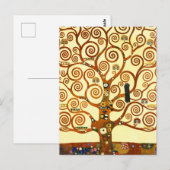 Gustav Klimt The Tree of Life Fine Art Briefkaart (Voorkant / Achterkant)