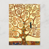 Gustav Klimt The Tree of Life Fine Art Briefkaart (Voorkant)