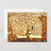 Gustav Klimt The Tree of Life Fine Art Briefkaart (Voorkant / Achterkant)