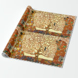 Gustav Klimt The Tree of Life Fine Art Cadeaupapier<br><div class="desc">Gustav Klimt The Tree of Life Fine Art Wrapping Paper</div>