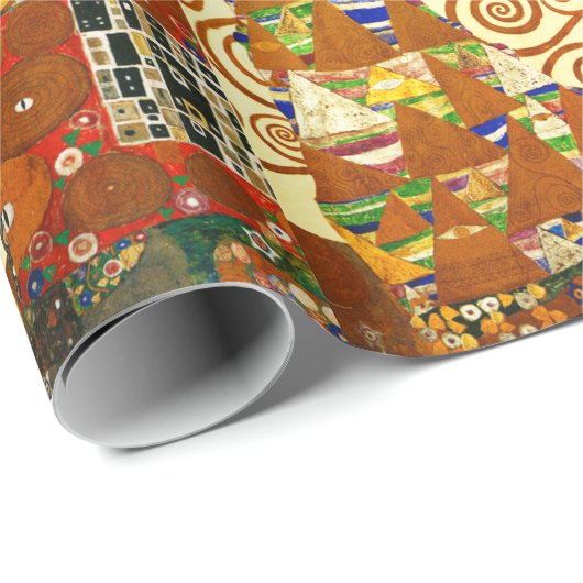 Gustav Klimt The Tree of Life Fine Art Cadeaupapier (Rol Hoek)