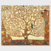 Gustav Klimt The Tree of Life Fine Art Cadeaupapier (Vlak)